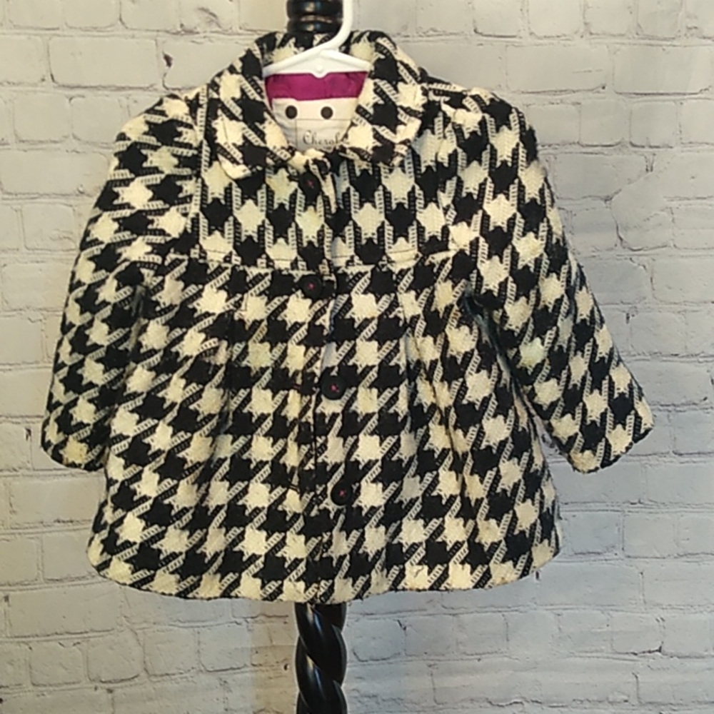 Cherokee Coat Girls Infant 18Month Color black/white
